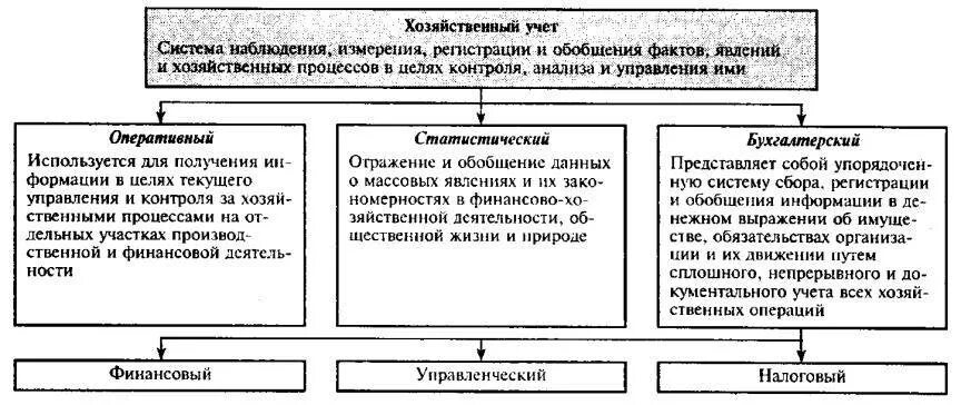 Виды хозяйственного учета схема. Структура хозяйственного учета. Понятие о хозяйственном учете его виды. Состав хозяйственного учета