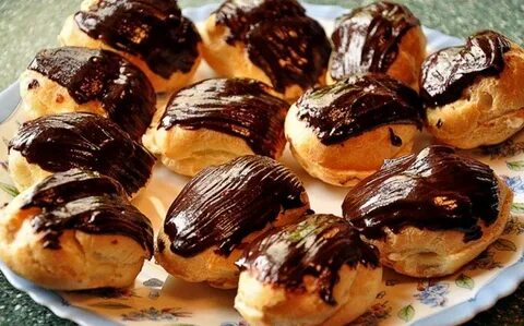 Булочки с шоколадом