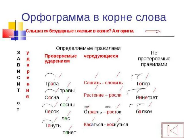 Орфограмма в слове бежит