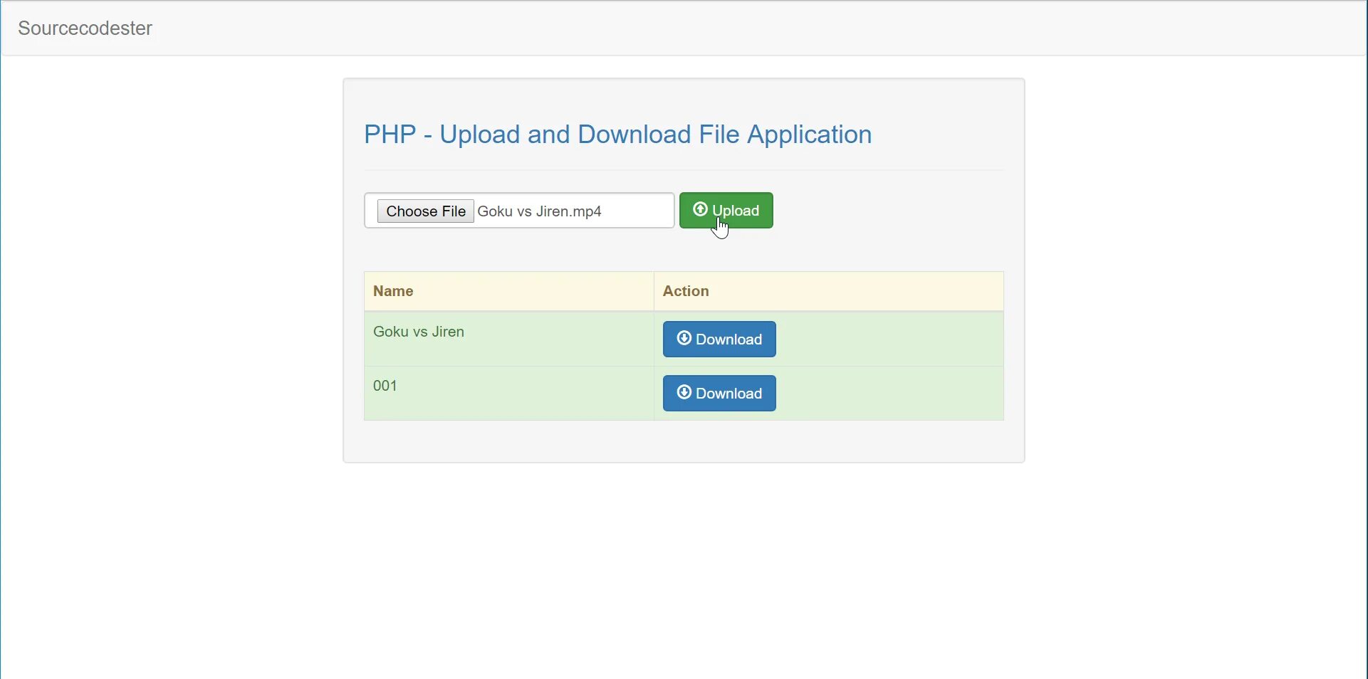 Order php id. Загрузка файлов на сервер php. Php файл. Php - upload and download file application. Скрипт загрузки файлов.