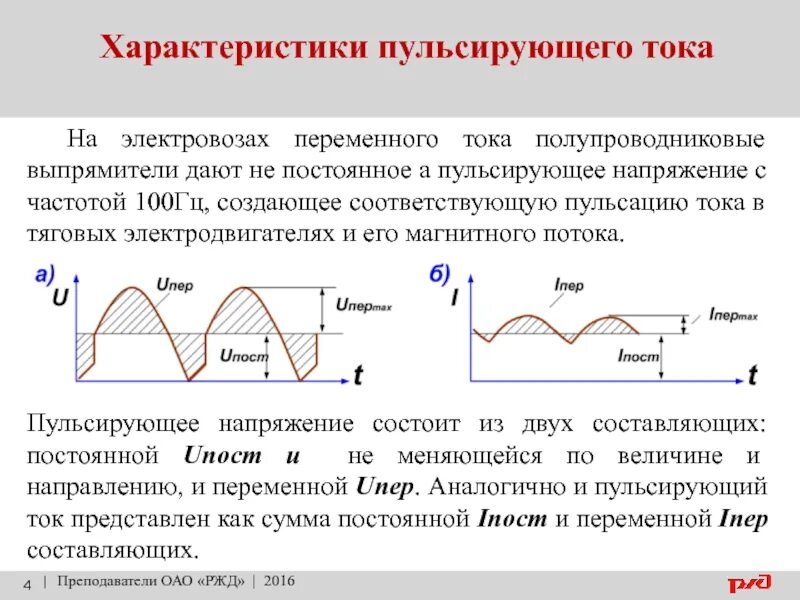 Переменная составляющая. Переменная составляющая постоянного тока. Постоянный переменный пульсирующий ток. Пульсации постоянного тока. График пульсирующего тока.