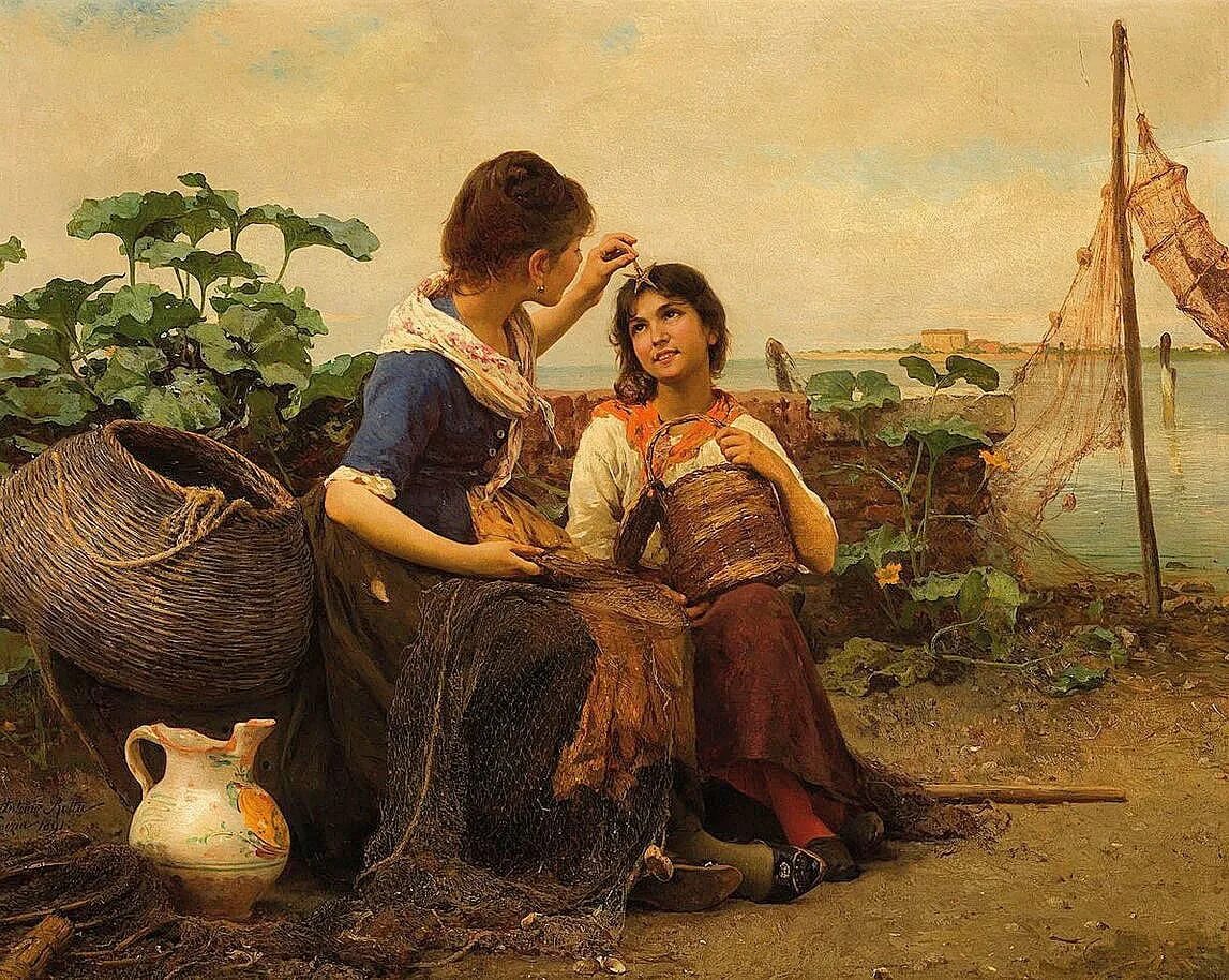 Картины художников 19 века. Антонио ротта 1828-1903. Художник Antonio rotta.. Антонио Ротты (1828 - 1903 картины. Антонио ротта художник картины.
