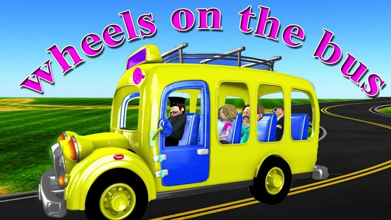 Wheels on the Bus Nursery Rhymes for Kids and children. Wheels on the Bus Yellow Wheels on the Bus Yellow. Жёлтый автобус детская песенка. Желтый автобус английские песенки. Busing песни