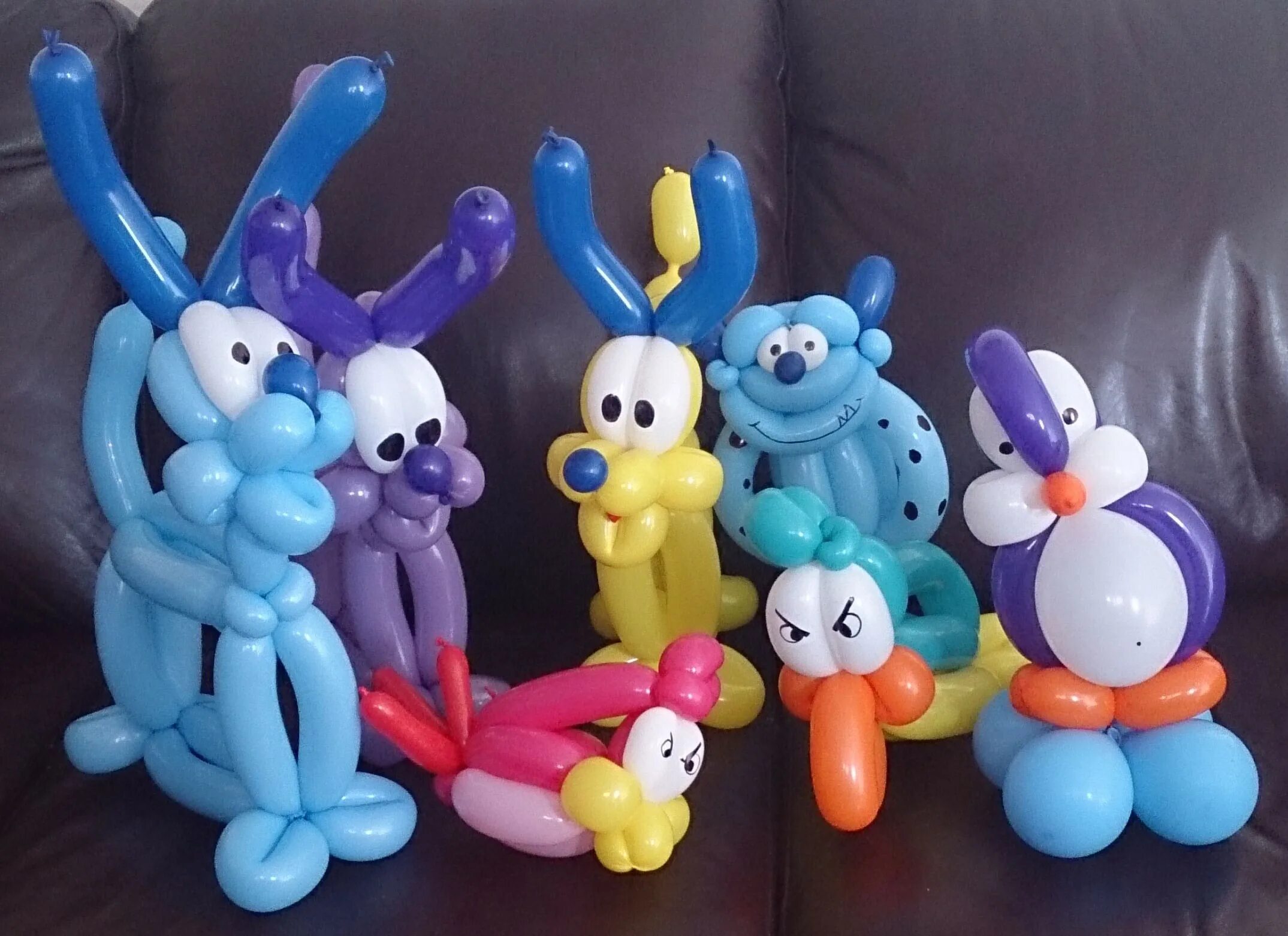 15 игрушек шаров. Фигурки из шаров. Фигуры из воздушных шаров. Фигуры из надувных шаров. Фигуры из шаров для моделирования.