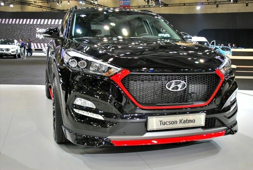 Тюнинг туссана. Hyundai Tucson katmo. Hyundai Tucson Tuning 2017. Hyundai Tucson from 2016 Tuning. Обвес Hyundai Tucson 2020.