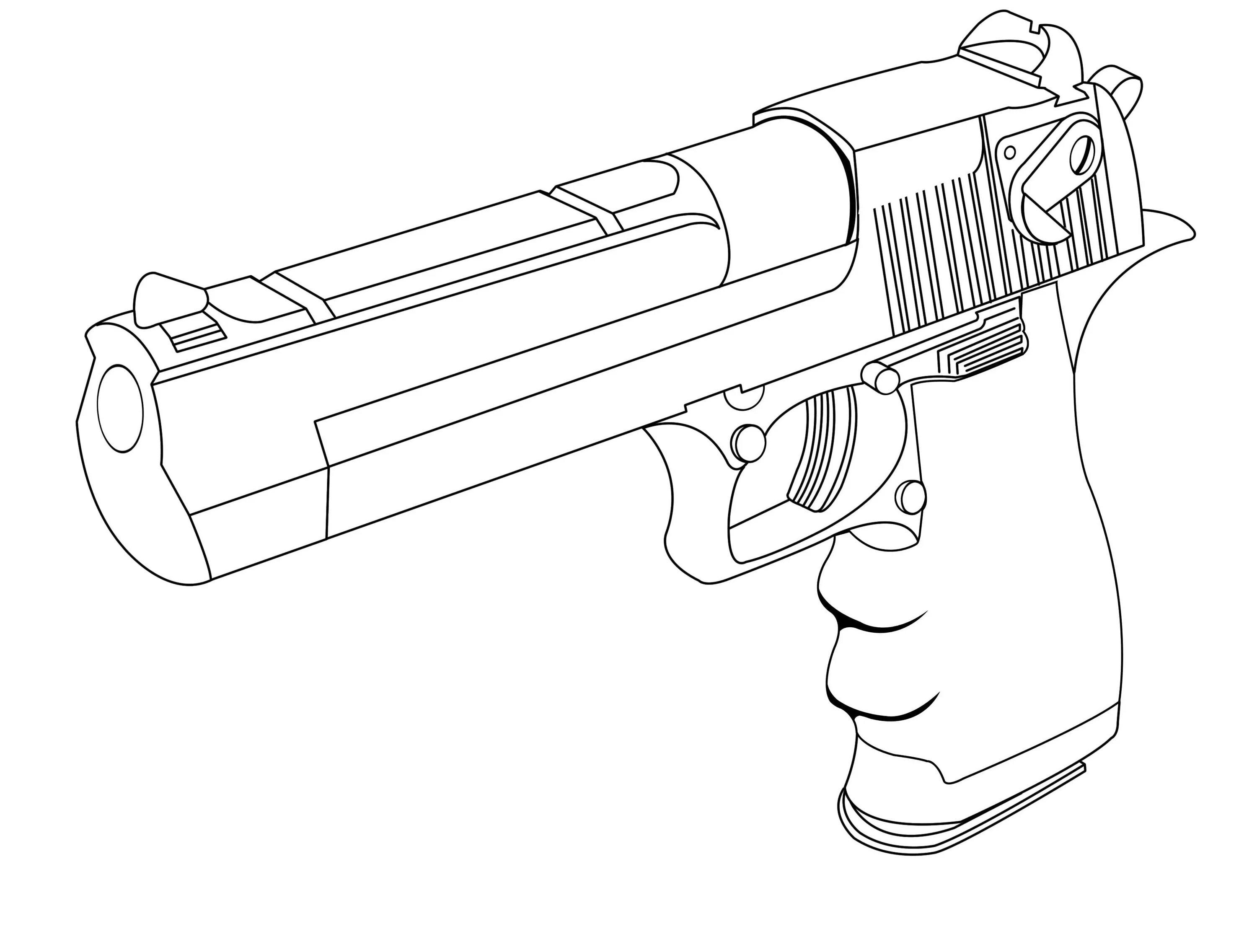 Рисунки оружия. Чертёж пистолета Desert Eagle. Дезерт игл 44 Магнум чертеж. Пистолет Desert Eagle рисунок. Чертеж пистолета Дезерт игл.