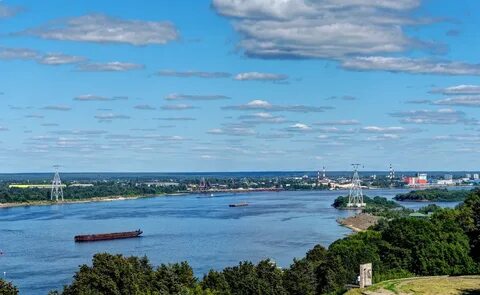 Крупнейшие города на берегах волги