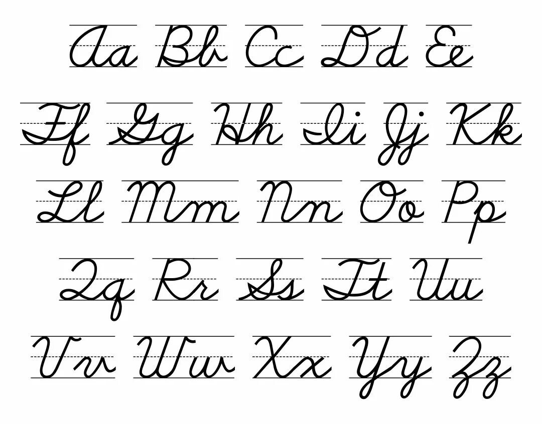 English script