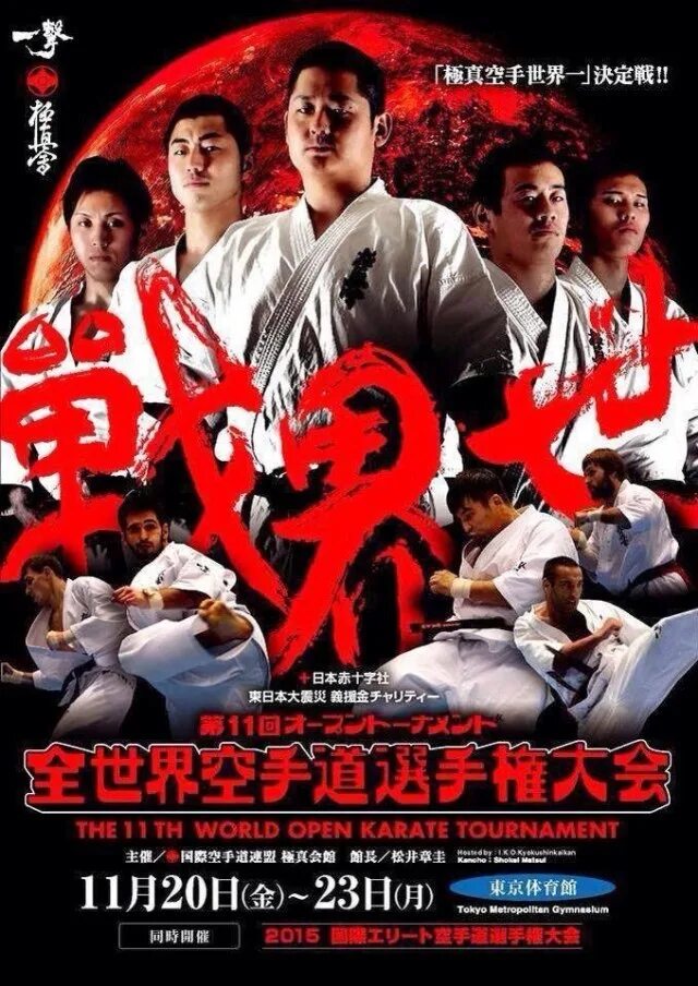 Кёкусин Будокай каратэ. World open Karate Tournament.