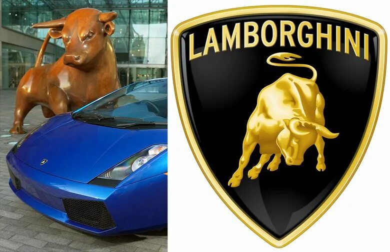 Lamborghini logo on car Michael Gibson Flickr