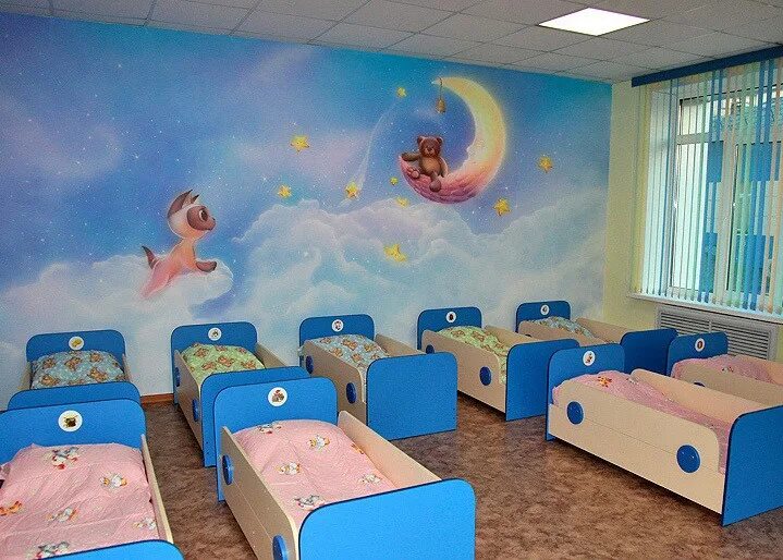 Радуга на стене - Какаду Декор.ру