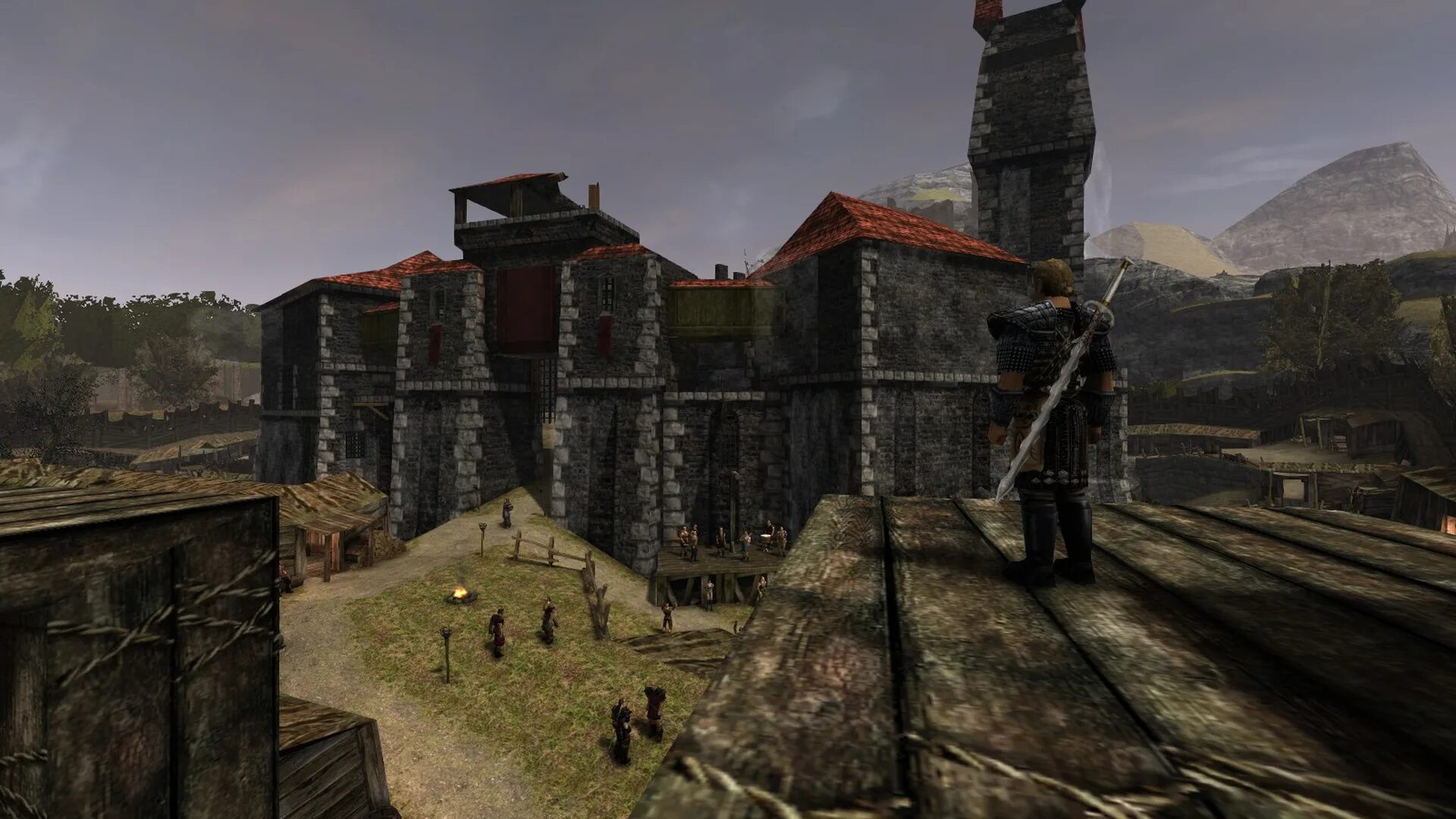 Готика скип. Готика 1 старый лагерь. gothic 1 dx11. готика 1 ремейк старый лагерь.