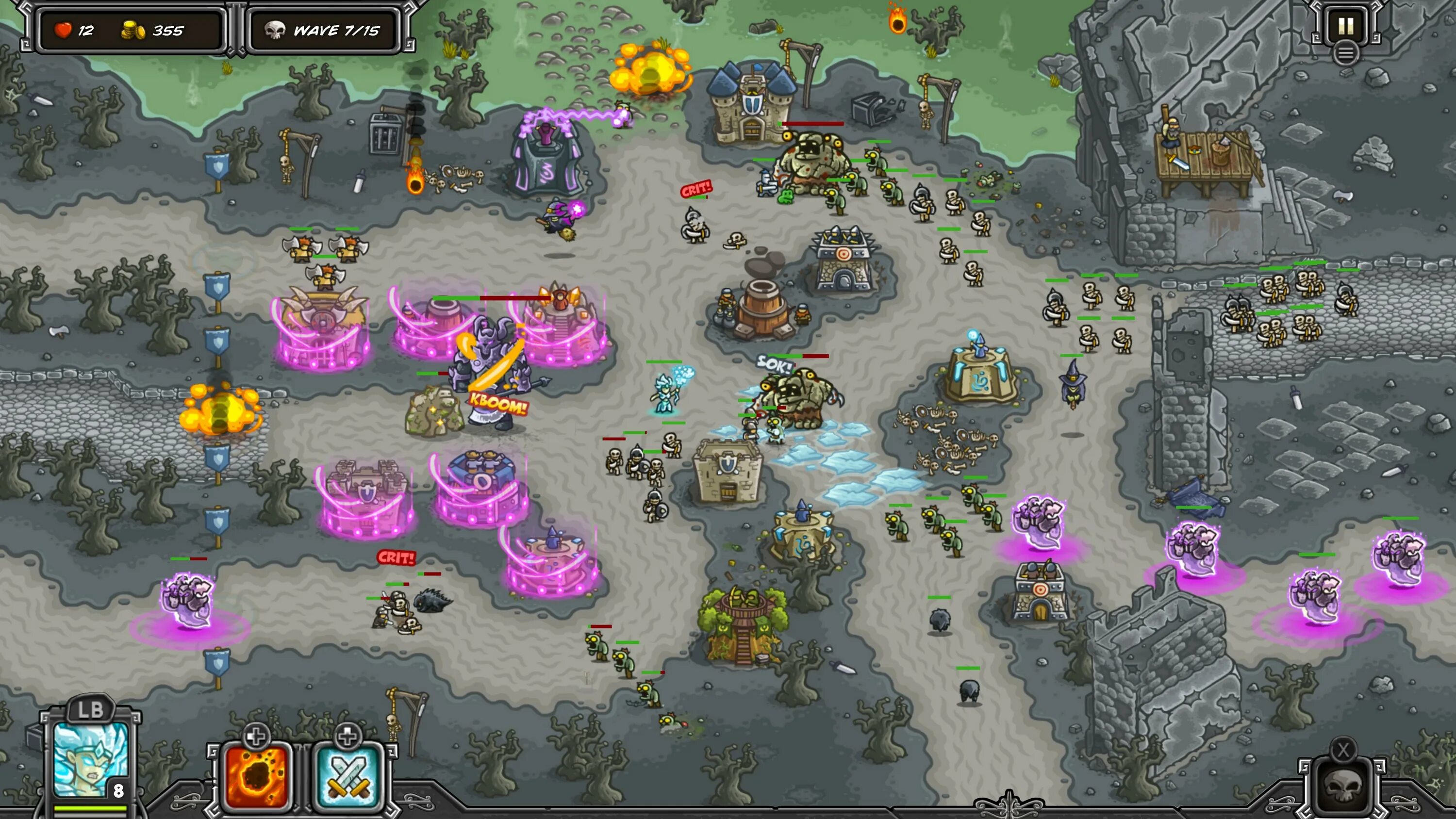 Kingdom rush 5 alliance. Кингдом Раш. Игра Kingdom Rush. Ironhide Kingdom Rush. Кингдом Раш Легендс.