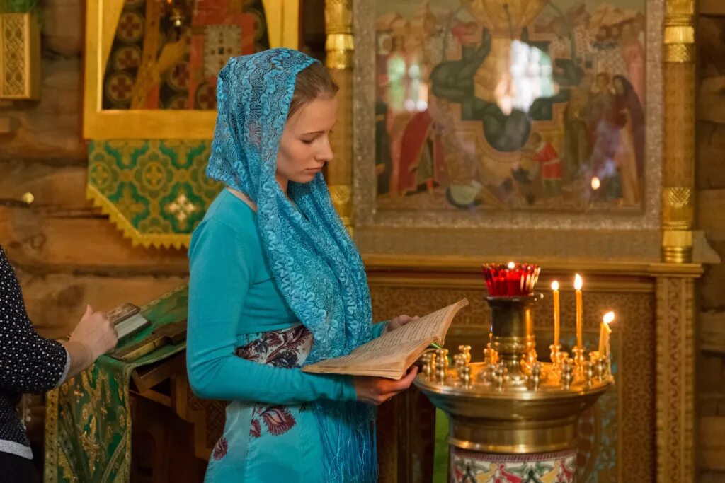 Какой платок надеть на благовещение