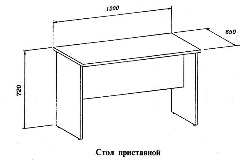 Стол приставной купить с доставкой по России