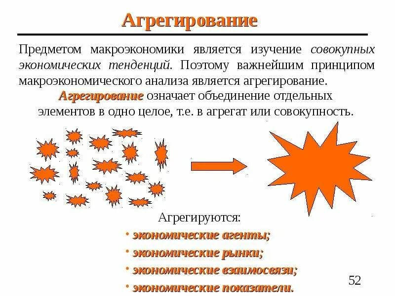 Агрегирование пример. Агрегированные показатели макроэкономики. агрегирование экономических субъектов и экономических показателей. количество агрегированных рынков которые изучает макроэкономика.