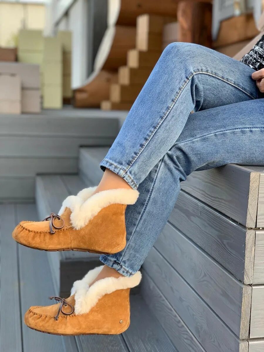 Угги мокасины. Угги мокасины женские. ugg мокасины женские. меховые мокасины женские.