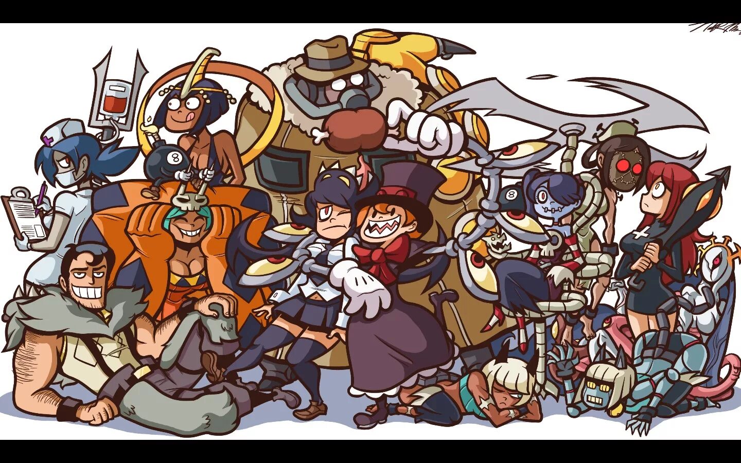 Как поменять главных персонажей в skullgirls Manikins Skullgirls by KoiDrake Skullgirls, Character design, Character art