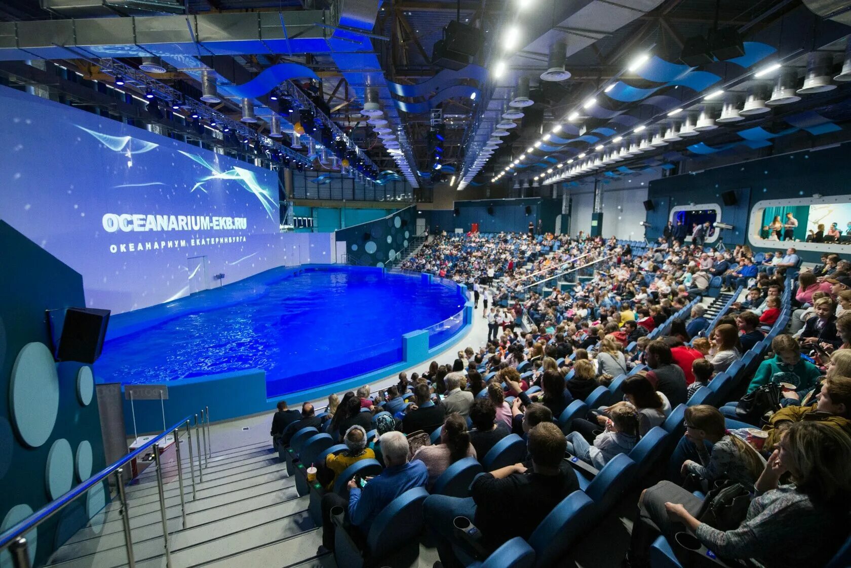 Аквагалерея в Океанариуме Екатеринбурга Праздникс