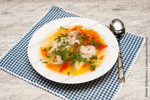 Самый вкусный суп с индейкой