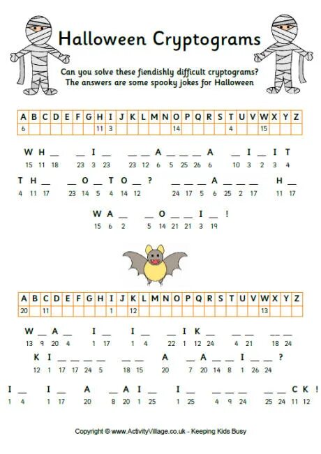 Cryptogram ответы идиомы. Halloween cryptograms. cryptogram на английском. halloween cryptograms ответы. криптограмма хэллоуин.