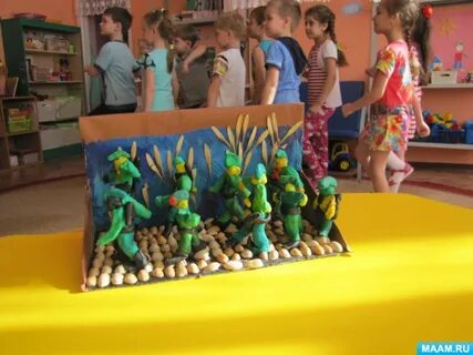 Лепка день победы средняя группа конспект