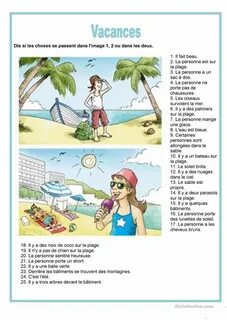 Des vacances
