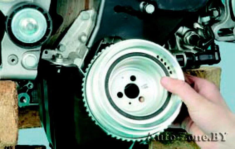Шпонка шестерни к-вала - FIAT Grande Punto, 1,4 л, 2007 года своими руками DRIVE