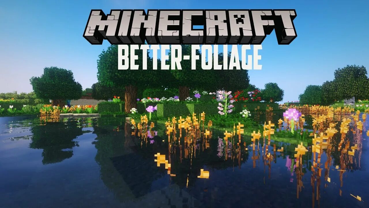 Мод better foliage. Чекни в интернете better foliage на пк. майнкрафт как повысить растительность командой.