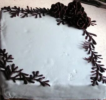 Шишки на торт как сделать