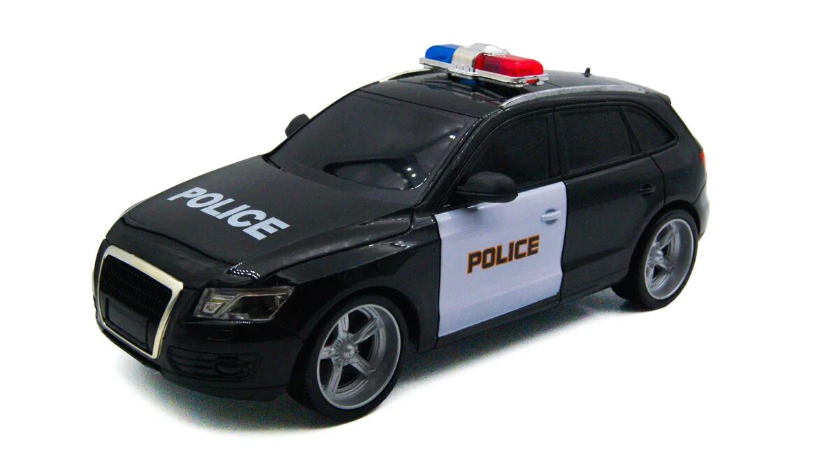 Полицейская машина на пульте. Audi q7 полиция на пульте управления. Q7 Audi полиции на радиоуправлении. Полицейская машинка фургое с пультом. Ауди полиция 1-18.