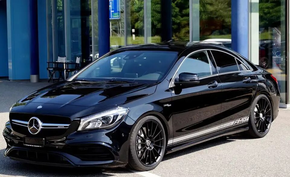 Купить мерседес cla. Мерседес CLA 200 АМГ. Mercedes CLA 45 Black AMG. Mercedes CLA 200 черный. Mercedes CLA 45 черный.