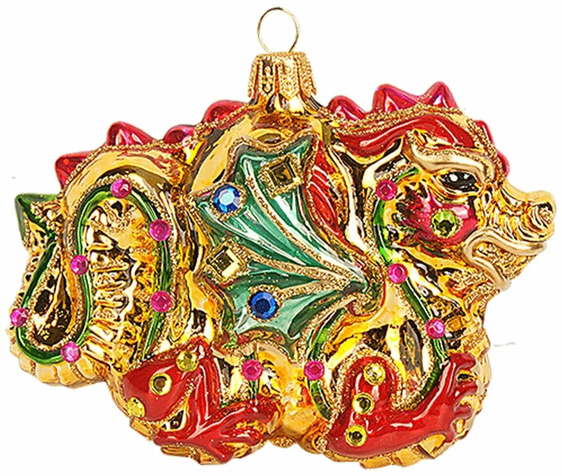 елочная игрушка дракоша. сувенир "дракон малый" 7см. холидей дракон елочная игрушка дракон классик. дракон из глины. дракон игрушка на елку.