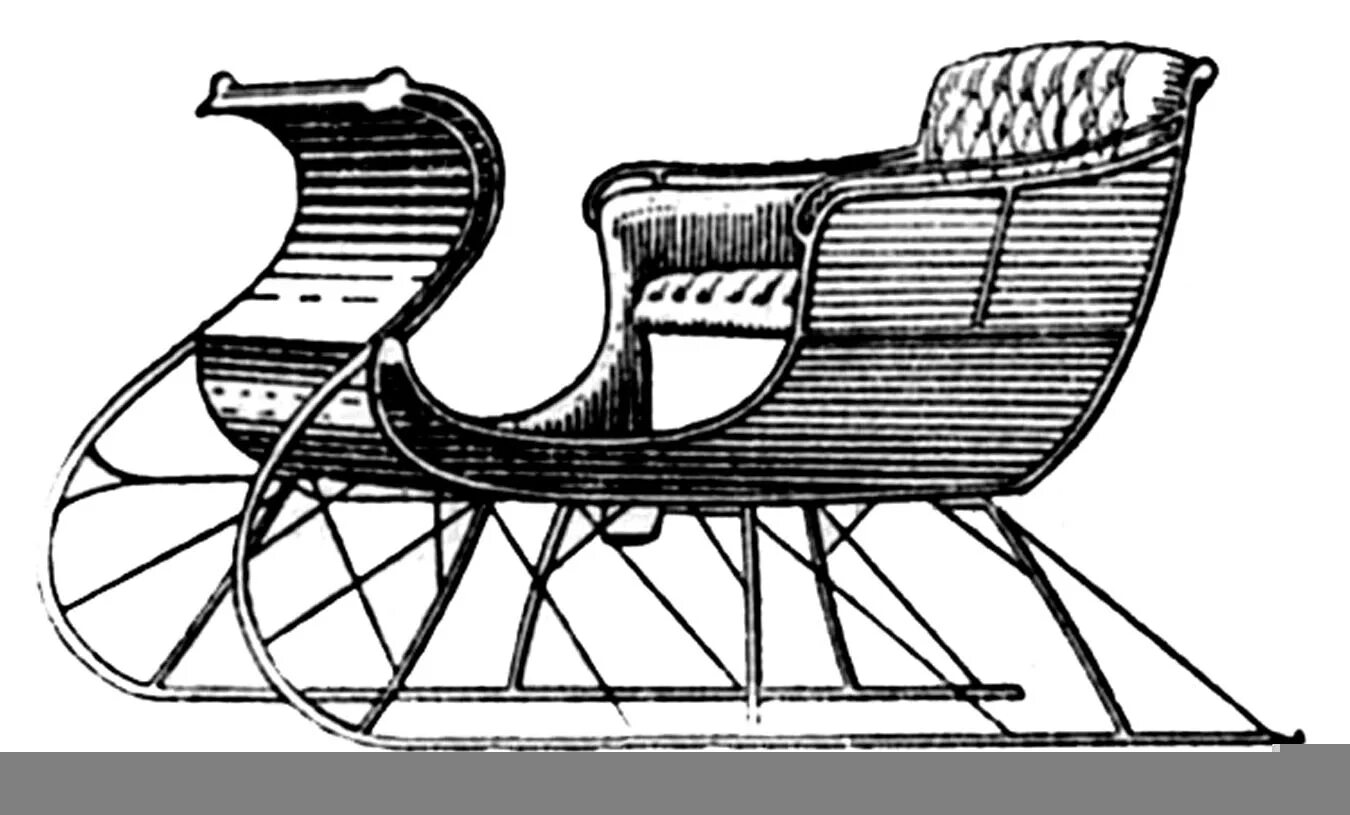 Санки рисунок. Сани для раскрашивания. Древние сани. Сани рисунок для детей.