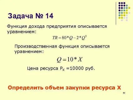 Функция издержек описывается уравнением