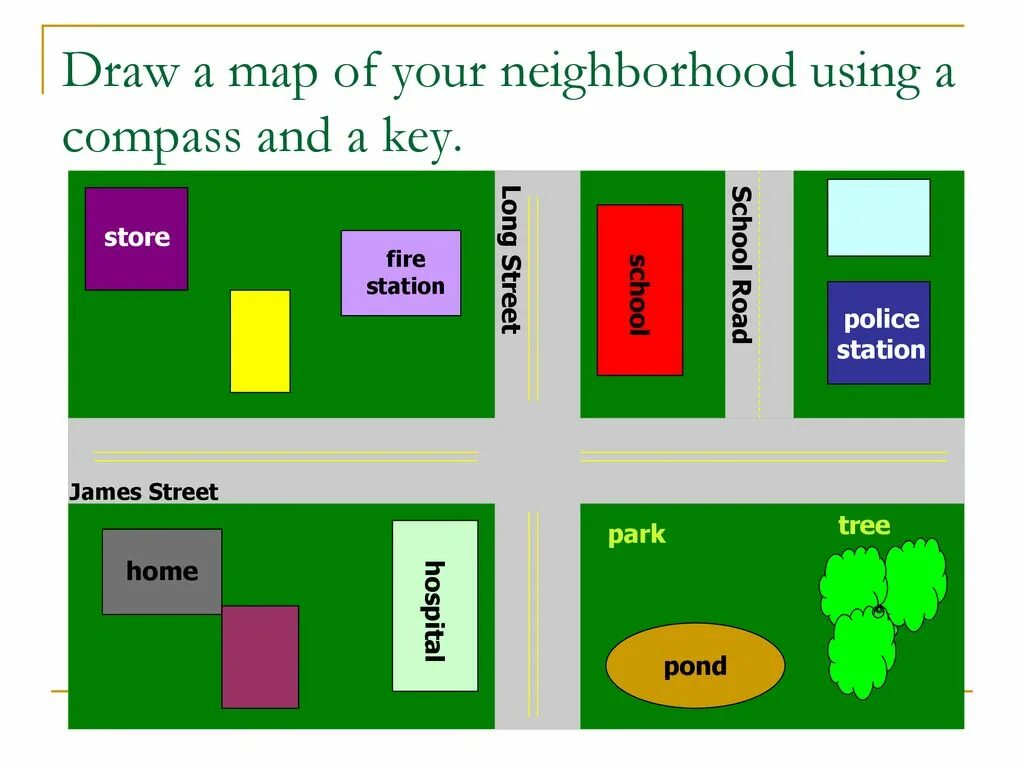 Building the map. Neighbourhood Map. My neighbourhood Spotlight карта. Картинка на тему my neighbohood. Portfolio draw a Street Map of your neighbourhood and Label the buildings рисунок.
