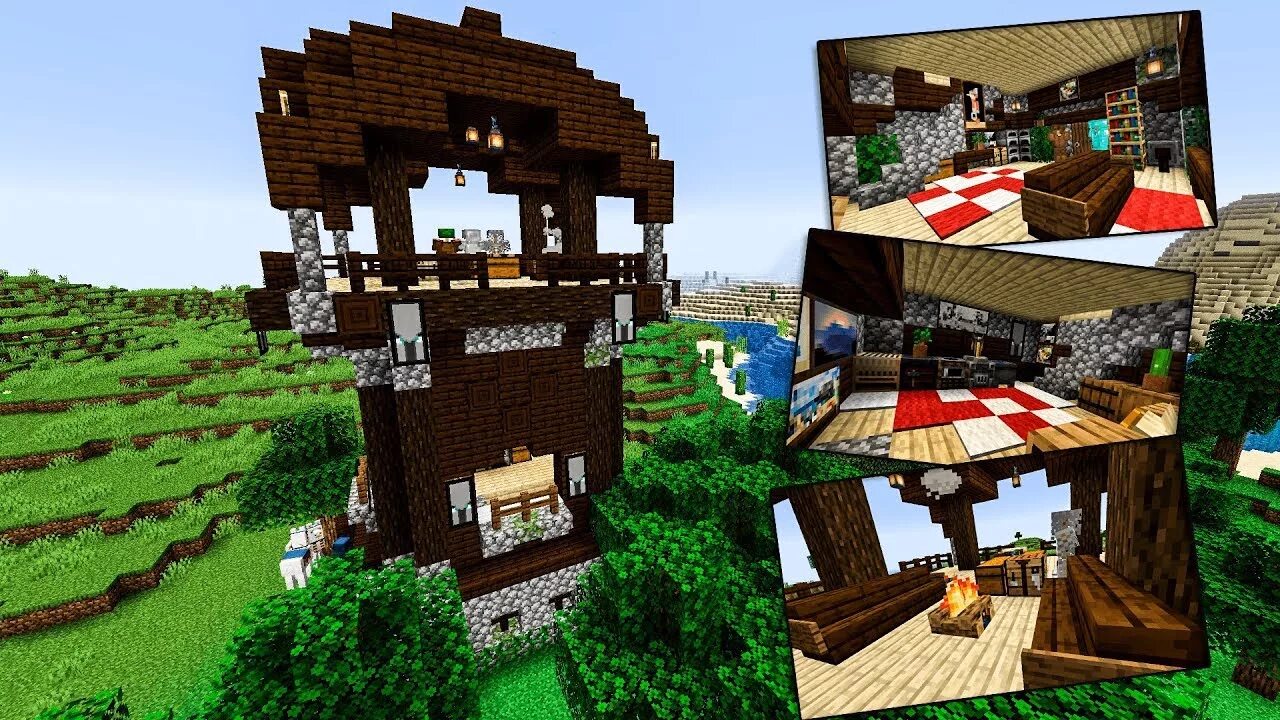Как выглядит дом разбойников Лесной особняк в Minecraft: как найти, зачем нужен и кто там спавнится Buchek Дз