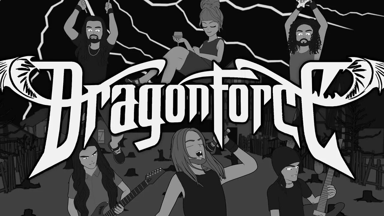 DRAGONFORCE. Meltdown Band. Oaktreehill - Meltdown!. Razorblade Guitars.