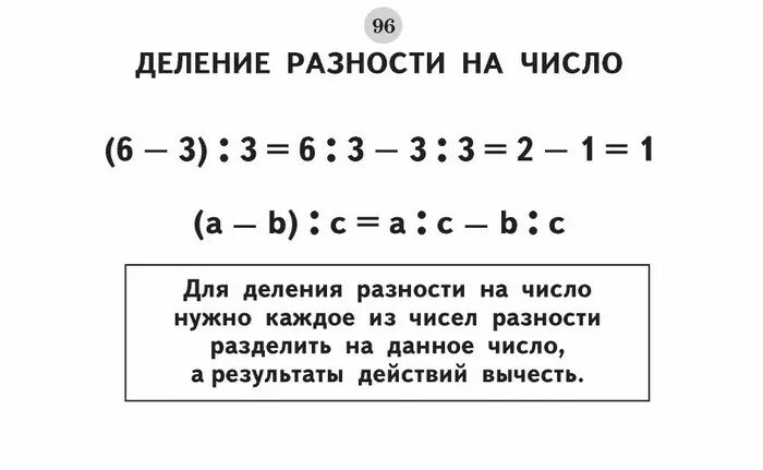 Разбить сумму на разные числа. Правило деления разности на число. Правило деления суммы на число 3 класс правило. Правило деленияразеости на число?. Деление суммы и разности на число.