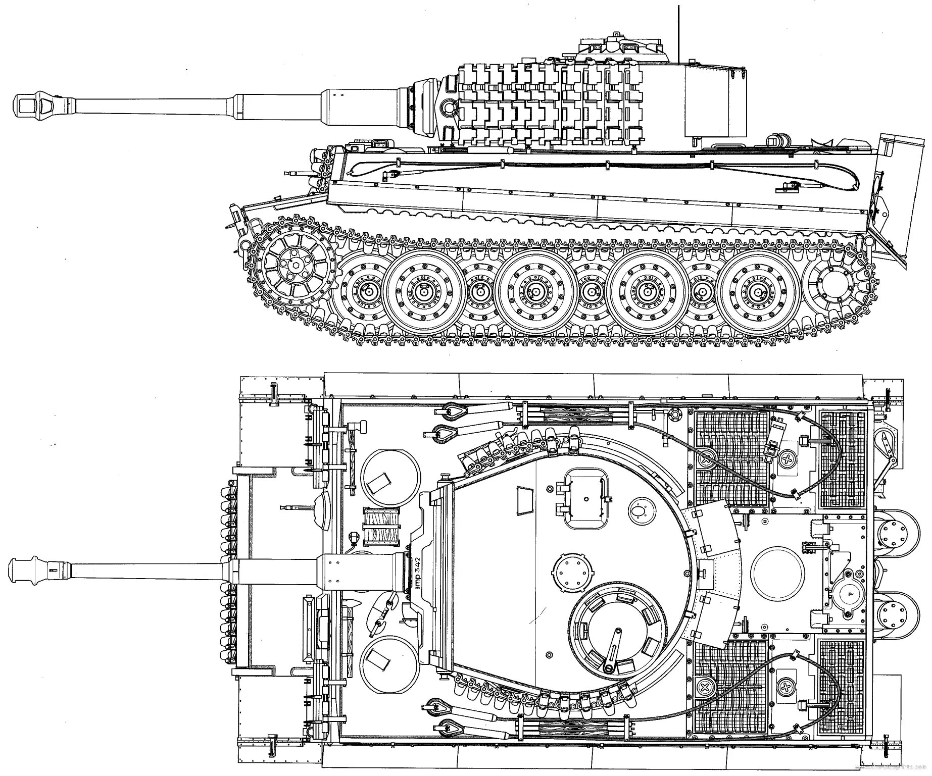 Чертёж танка тигр 1. Чертежи танка Tiger. Чертежи танка Tiger 1. Чертеж танка Tiger 2. Схема танкового