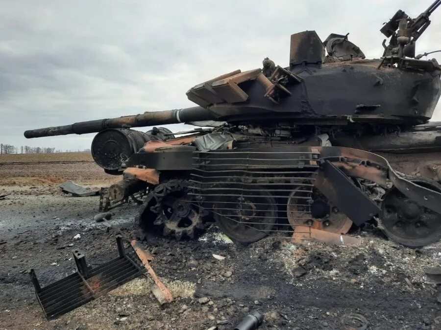 Танго у разбитого танка