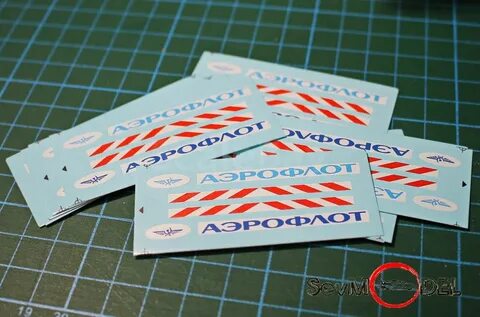 Декаль аэрофлот