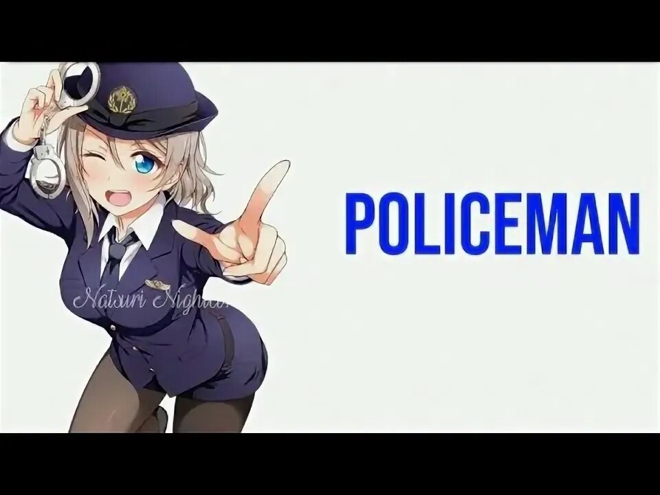 Policeman speed up. Policeman speed up