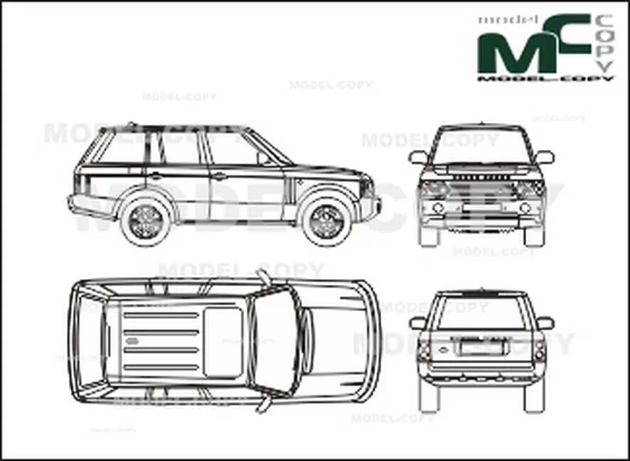 Размер рендж ровер спорт. Range Rover Sport 2006 чертежи. Ленд Ровер Рендж Ровер чертеж. Range Rover Sport 2007 габариты. Land Rover range Rover Sport чертеж.