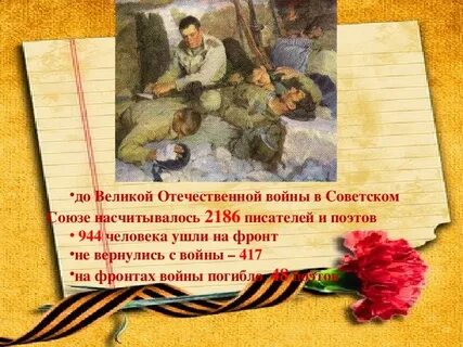 Поэзия великой отечественной