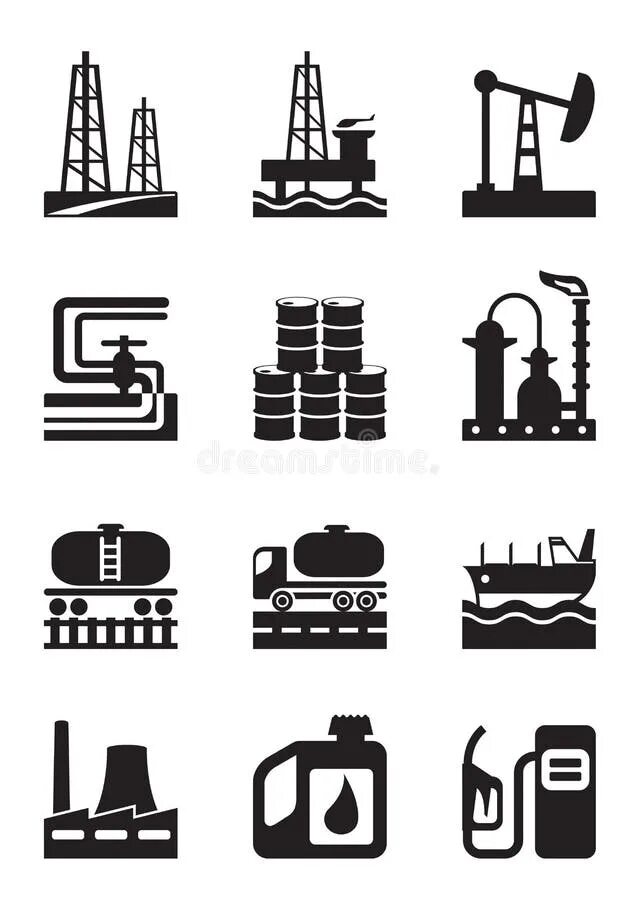 Значок месторождения нефти