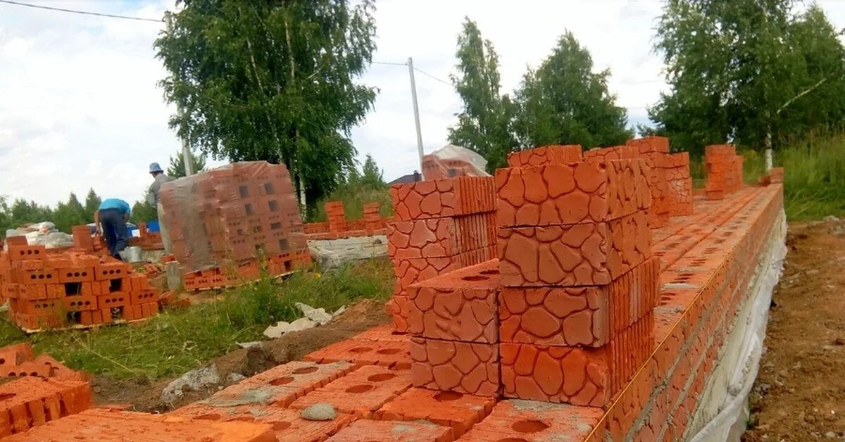 Подготовка кирпичных
