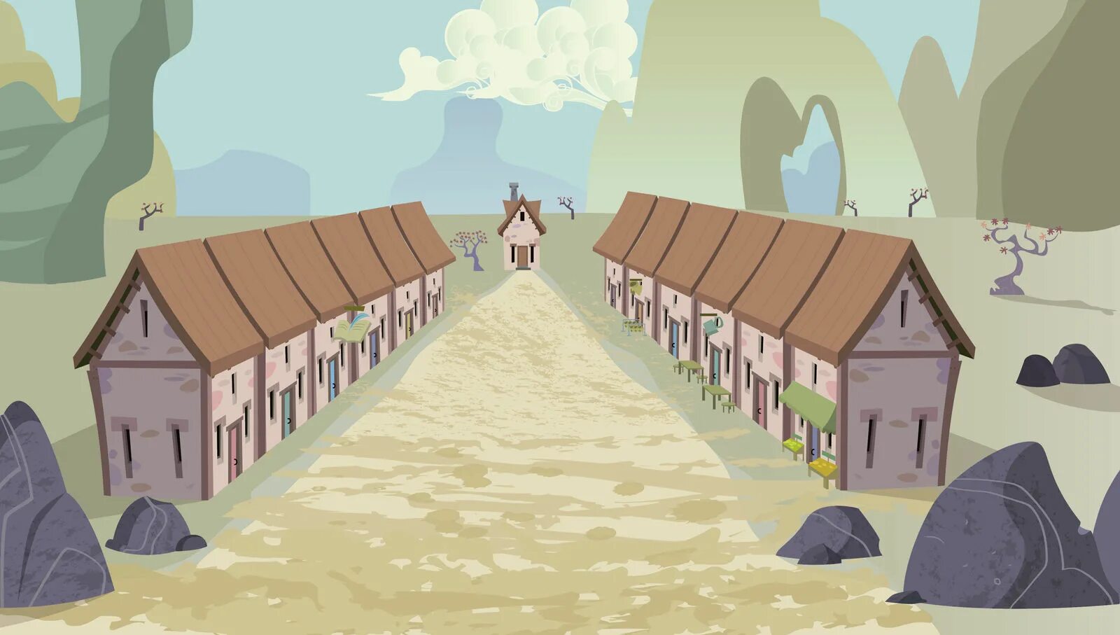 My little town. Мейнхеттен млп. Млп понивилль. My little pony понивилль. Little town.