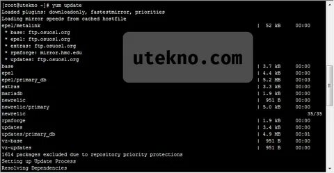 Remove centos