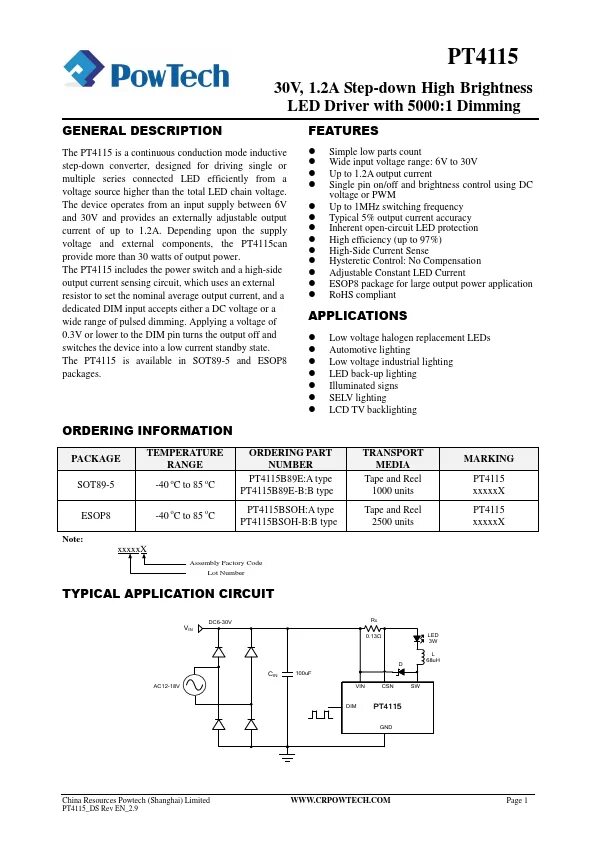 Pt4115 драйвер светодиодов. Pt4115 esop-8 smd. Драйвер pt4115 led лампы. Pt4115 datasheet. Pt4115 datasheet.